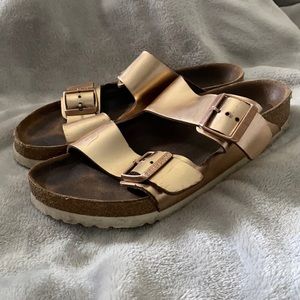 Birkenstock Rose gold